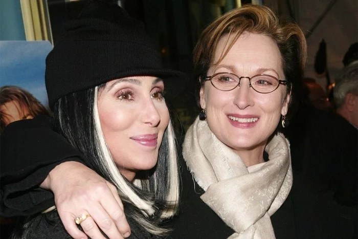 Meryl Streep 70 Jahre alt mit Cher gute Freundinnen