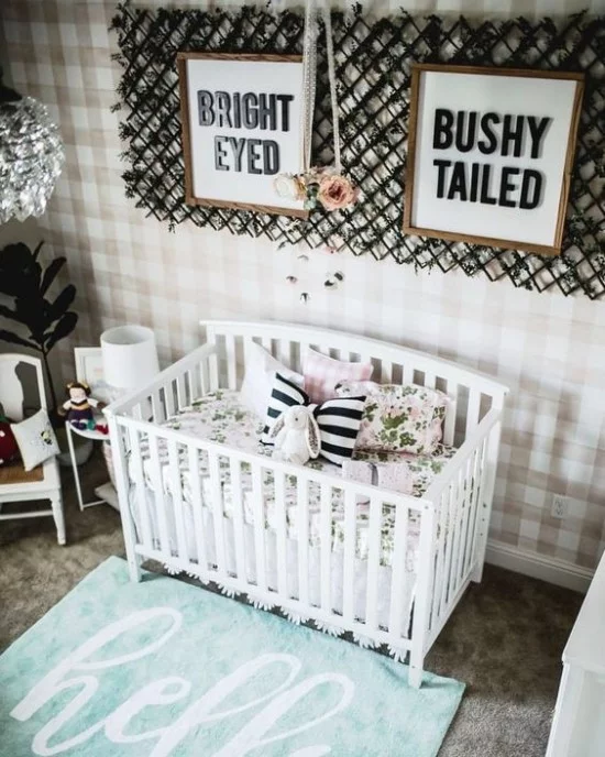 Babyzimmer Deko Ideen niedliche Raumgestaltung mit Stil Liebe Behaglichkeit ausstrahlen