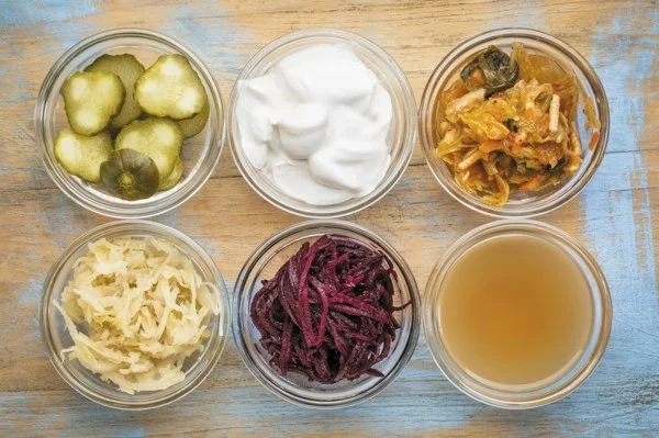 Nahrungsmittel probiotische Lebensmittel fermentiert