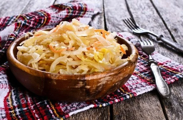 Probiotische Lebensmittel gesunde Ernährung gesunde Darmflora Sauerkraut