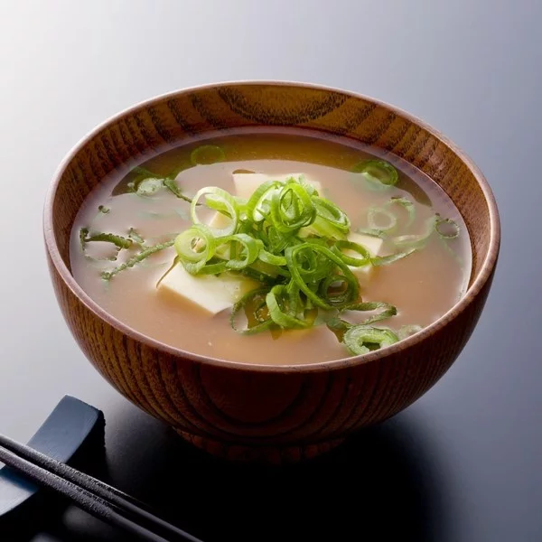 Probiotische Lebensmittel japanische Miso Suppe