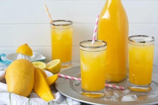 mango limonade durstlöscher zubereiten