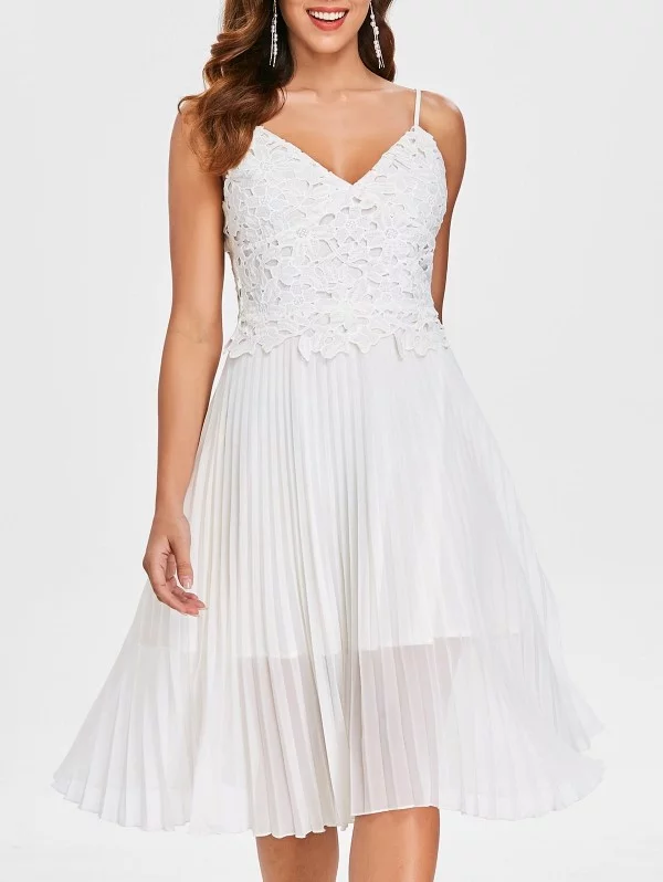 tolles Kleid in Weiß Damenkleider