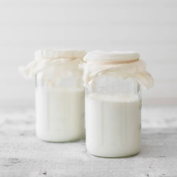 Kefir gesund Milchgetränk Milchkefir selber machen Kefirknollen