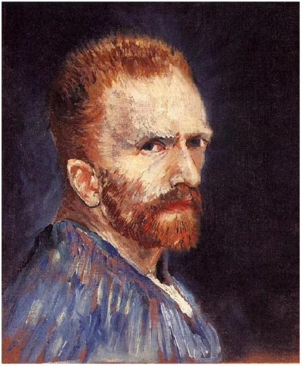 Van Gogh Selbstbildnis genialer Maler Impressionismus Selbstporträt Sommer 1887