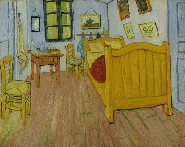 Van Gogh größter niederländischer Maler aller Zeiten Schlafzimmer in Arles 1888