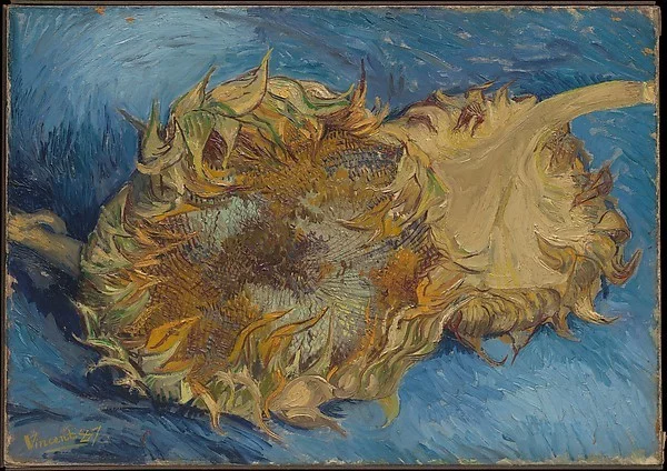 Van Gogh größter niederländischer Maler aller Zeiten zwei abgeschnittene Sonnenblumen