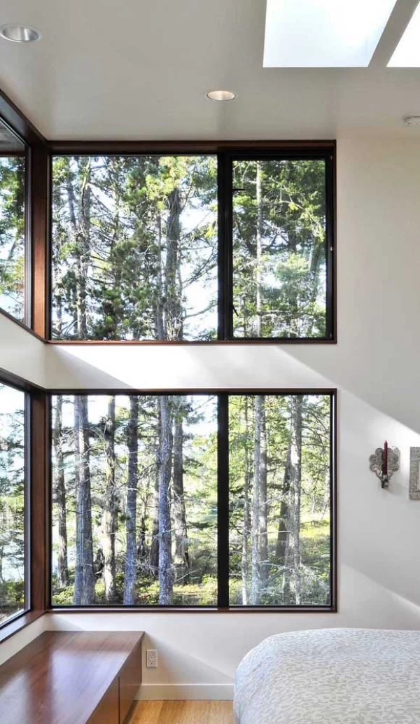 aluminiumfenster - Fenster zum Wald