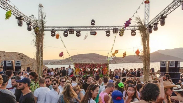 griechische Inseln Mykonos Party machen Nachtleben