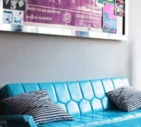 Über 50 Ideen für die Inneneinrichtung mit Retro-Sofa