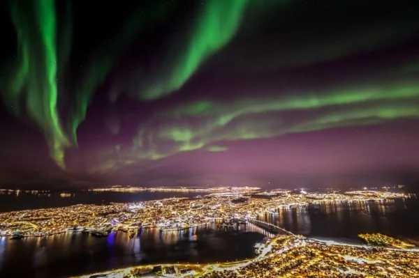 nordlichter sehen norwegen Tromsø