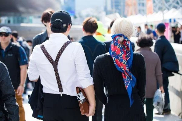 Street fashion Seoul Fashion Week - tolle Ideen Trends