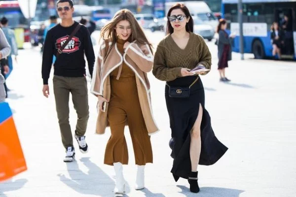 Street fashion - tolles Street Style - Seoul Fashion Week