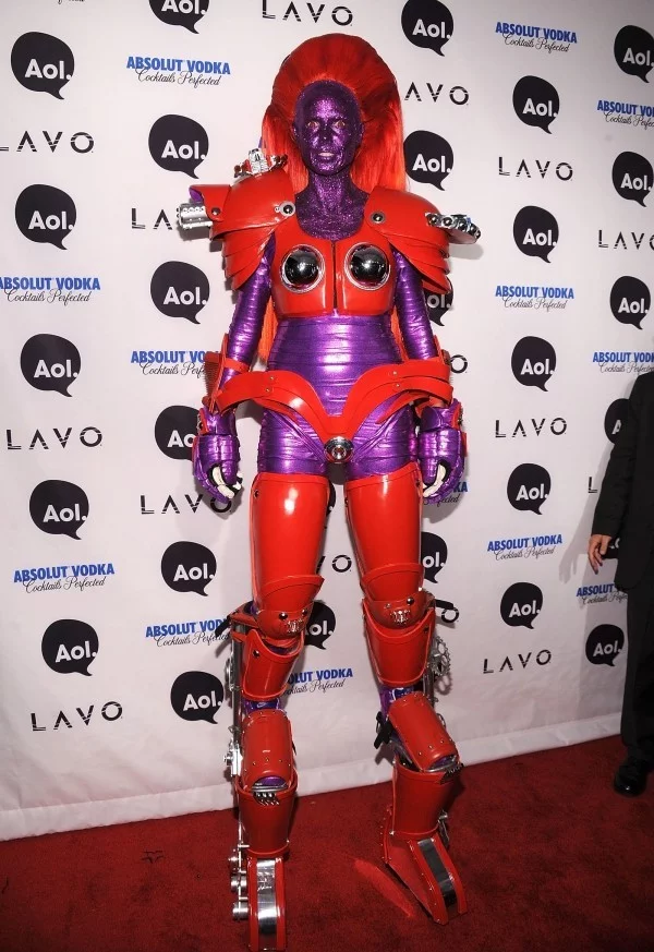 robot 209 Kostüm Heidi Klum Halloween
