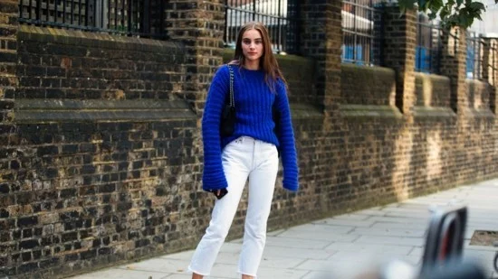 weiße jeans damen jeans trends 2019